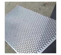 LSSHQ Chapa Perforada de Acero Inoxidable 304, para Ventilación Parrilla Ahumar Acero Resistente Placa de Observación1.2mm de Espesor Chapa Metálica(1.2mm thick,15x20cm)