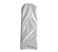 LSSHQ Cubierta para Escalera, Cubierta Protectora de Escalera Plegable Impermeable Resistente Al Polvo, para Escaleras Plegables, Escaleras de Tijera (Color : Plata, Tamaño : 50x195x12cm)