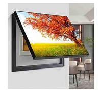 LSSHQ Tapa Cuadro Electrico Decorativos Caja Ligero Pintura Decorativa con Accesorios Contador Luz Cubre Cuadros Decorativos Cubrecontador Tapa(A,60x80cm)