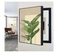 LSSHQ Tapa Cuadro Electrico Pintura Decorativa Caja Medidor Medidor Desmontable Creativa Cubierta Simple Contadores Decoración Tapa Contador Desmontable(A,50x60cm)