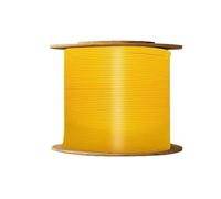 LSSSWM Cable de Fibra óptica de 100 m, 4/6 núcleos, SM G652D G657A, Cable Interior monomodo Flexible, Amarillo, 4 núcleos, 6C(6-Core G652D)