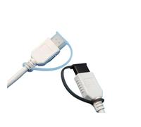 LSSSWM Tapa Antipolvo HDMI Macho 10 Uds Cubierta Protectora Transparente Negra de Silicona con Cuerda antipérdida for Cable HDMI de Alta definición(Transparent)