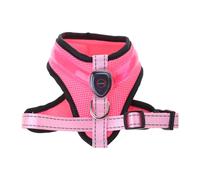 LSTTBO Arnés para perros de moda, longitud ajustable, pecho para mascotas, chaleco LED para perro con hebilla resistente para caminar al aire libre, recargable, grande, para caminar por la noche