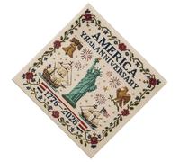 LSTTBO Juego de punto de cruz para el 250 aniversario de Estados Unidos, decoración de regalo, kit de costura patriótica para principiantes