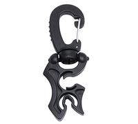LSTTBO Scubas - Soporte para manguera de buceo, regulador de buceo, doble hebilla BCD, gancho de gancho a presión para esnórquel Bcd