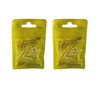 LSTYLE Lápiz Labial Premium - Amarillo - Paquete de 60 - Longitud Normal - Puntos de Punta Suave - Rosca 2BA