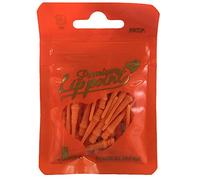 LSTYLE Lápiz Labial Premium - Naranja - 60 Cuentas - Longitud Regular - Puntos de Punta Suave - Hilo 2BA