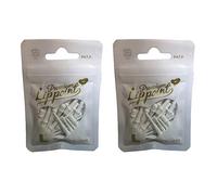 LSTYLE Lippoint Premium - Color blanco - 60 unidades - Longitud normal - puntas suaves - Rosca 2BA