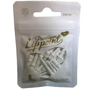 LSTYLE Punta de Labios Premium - Blanco - 30 Unidades - Longitud Regular - Puntos de Punta Suave - Hilo 2BA
