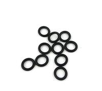 LSUAOSSUE Arandelas de Goma para fontanería, Nitrile Rubber O Ring Seals 3mm Thickness 200 Pcs 10-19mm OD 4-13mm ID(18x12x3mm)