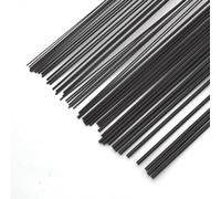 LSUAOSSUE Barras de Fibra de Carbono, Carbon Fiber Rods Black Multiple Sizes 500mm For Model Cars Boats 3D Printers DIY(9.0mmx500mm)