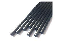 LSUAOSSUE Barras de Fibra de Carbono, Carbon Fiber Rods Multi-Pack Diameter 1-20mm For Model Cars Boats 3D Printers 500mm Length(4pcs 3mm)