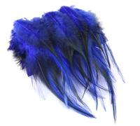 LSUAOSSUE Plumas Naturales de faisán, Plumas de faisán Multicolor, 8-15 cm, Paquete de 20, 50, 100 Unidades for Manualidades(Royal Blue,100Pcs)