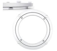 LSUAOSSUE Rodamiento Giratorio de aleación de Aluminio, Base giratoria Lazy Susan con rodamiento de aleación de Aluminio y Color Plateado. Múltiples tamaños.(70Cm)