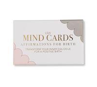 LSW London Mind Cards - Afirmaciones para el nacimiento | 50 tarjetas para un nacimiento positivo | Apoya un parto tranquilo y embarazo | Hipnoparto, relajación y para reducir el miedo