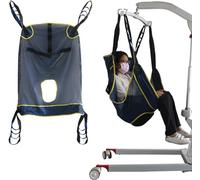 LSWKG Arnés Elevación Paciente Cuerpo Completo, Grúa De Paciente, Eslinga De Elevación con para Paciente Y Minusválido, para Posicionamiento Y Elevación De La Cama