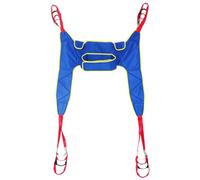 LSWKG Arnés Elevación Paciente Cuerpo Completo, Grúa de Paciente, Eslinga De Elevación,para Posicionamiento Y Elevación De La Cama,Enfermería, Fácil de Usar Large