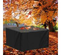 LSYALUCK 200x70x70cm/LxWxH Funda para Muebles de jardín Impermeable, Rectangular Funda Mesa Jardin Tela Oxford 600D Funda Muebles Exterior, Anti-UV Tela Impermeable Resistente Al Polvo Y Al Desgarro