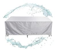 LSYALUCK Funda para Muebles de jardín, Funda Mesa Jardin 170x80x85cm Varios tamaños Rectangular Cubre Mueble Jardin Funda Impermeable Anti-UV Resitente al Polvo para Muebles de Exterior sillas mesas