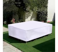 LSYALUCK Funda para Muebles de Jardín, Funda para Muebles de Jardín Exterior, Impermeable, Anti-UV, Resitente al Polvo 600D Oxford Fundas para Sillas de Jardin 160x40x55cm/LxWxH