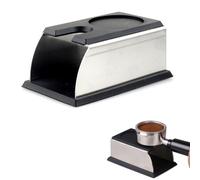 Lsydgn Coffee Tamper Holder Coffee Powder Maker,Soporte Apisonador De Café,Accesorio Apisonador De Café, Acero Inoxidable,Para Casa, Cafetería y Restaurante Para Principiantes Y Profesionales(Negro)