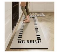 LSYHHXC Alfombra Cocina Alfombrilla de Cocina diatomeas, Absorbente Aceite, Antideslizante, Tiras largas, fácil Limpiar y Secado rápido(Color6,40X60CM 1PC)
