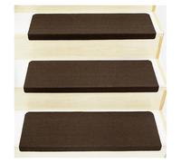 LSYHHXC Alfombras De Escalera Juego de alfombras for escaleras Autoadhesivas for niños, Alfombrilla for escalones, Alfombra for, Seguridad, Corte Artesanal, 2 uds., 3 ., 5(QA8,3pcs 55x22x4.5cm)
