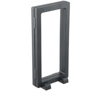 LSYHHXC Marco Flotante 3d Caja expositora caja de almacenamiento contenedor de colección de trabajo soporte de marco organizador for el hogar recuerdos soporte negro