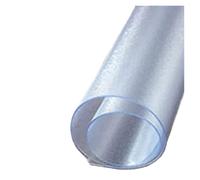 LSYHHXC Protector Mesa Transparente Mantel Transparente de PVC, Impermeable, a Prueba de Aceite, antiescaldado, de Vidrio Suave, Rectangular, Cubierta for Mesa de Cocina(Matte 1.0MM,90X150CM)