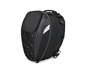 LSYQFB Bolsa Trasera Moto para Honda CTX 1300 2014-2019, 25L-35L Expandible Resistente al Agua Bolsa Moto Asiento Trasero con Correas de Fijación