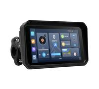LSYQFB Motocicleta Carplay Pantalla para Suzuki QuadSport Z400 2009-2018, 6" Pantalla Táctil Impermeable Bluetooth Controlador con Cable Monitor de Presión de Neumáticos