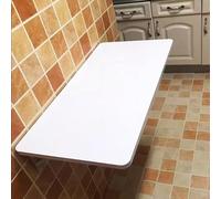 LSyySy Mesa plegable de pared, escritorio montado en la pared, mesa plegable, escritorio de pared plegable para espacios pequeños, mesa de bar plegable, escritorio flotante plegable que ahorra espacio