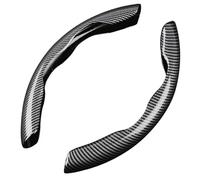 LSYZGRBC 2 Piezas Funda Volante Coche, para BMW Serie 1 3 E90 E92 E93 E82 E87 per X1 E84 Fácil de Limpiar Seguridad Antideslizante Suave Segmentado Transpirable Cubre