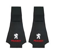 LSYZGRBC 2 Piezas Fundas para Reposacabezas de Coche, para Peugeot 207 CC 308CC 2009-2023 2024 2025 Lavables Accesorios Asientos Coche Protector Camión Delanteros