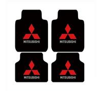 LSYZGRBC Alfombrillas Coche, para Mitsubishi ASX Pajero Sport Outlander Grandis Juego Completo Protección Moqueta Interior Impermeable Automovil Alfombras