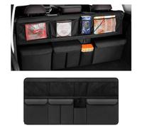 LSYZGRBC Organizador Maletero Coche, para Audi Q5 Sportback 2021-2023 2024 2025 Compartimentos Grandes Bolsa de Almacenamiento Coche Extraíble Plegable Impermeable