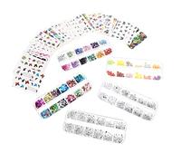 LSZOZPOSTER Nail accessories,3 Sets Nail Art Accessories 3D Nail Charms Nail Accessories Nail Art Sequins Nail Art Flakes Confetti Decor Fingernail Beauty