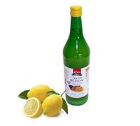 Lt 1 Concentrado de jugo de limón 100% jugo de limón en botella de vidrio
