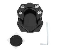 LT Easiyl 1 Almohadilla de Soporte para Motocicleta de Aleación de Aluminio Soporte Lateral para Ampliar Extensión de 69,6 X 55,9 Mm Compatible con Piaggio Vespa GTS GTV 250 300 2013-2023 Negro