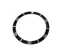 LT Easiyl 1 anillo de bisel de aluminio negro con marcas blancas compatible con Rolex Submariner 16800 16808 16810 315-16800-1