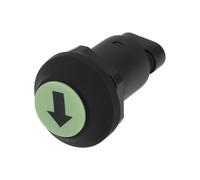 LT Easiyl 1 Botón Interruptor de Elevación de Potencia Hidráulica para Dispositivo de Elevación Compatible con Deutz Agrofarm COM3 OE 04412688 48 V 0,3 A 70,6 X 39,5 Mm