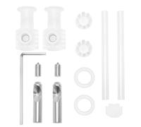 LT Easiyl 1 Juego De Accesorios De Montaje Para Asiento De Inodoro, Tornillos Para Tapa De Inodoro, Bisagras De Fijación Superior De Acero Inoxidable, Accesorios Para Inodoro Suspendido