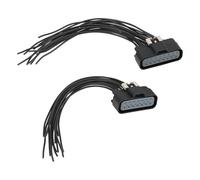 LT Easiyl 1 juego de arnés de conector ATV ECM de 14 y 16 pines hembra 4011090 4011226 compatible con Polaris Sportsman Ranger Series