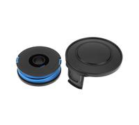 LT Easiyl 1 juego de cubierta de carrete de línea de recortadora de césped con línea compatible con Spear & Jackson S6030ET