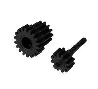 LT Easiyl 1 juego de eje superior de acero compatible con Hot Racing Losi Micro-B LMCB125R