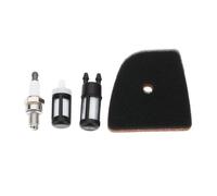 LT Easiyl 1 Juego de Filtro de Aire Filtro de Combustible Kit de Reparación de Bujías 41491201800 Compatible con Stihl HL91C Cortadoras de Césped