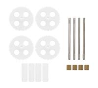 LT Easiyl 1 juego de piezas de repuesto para dron RC y engranajes principales compatibles con Syma X5 X5C X5SC X5SW RC Quadcopter