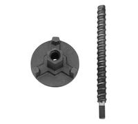 LT Easiyl 1 Juego de Varillas Roscadas Hormigón con Tuerca Mariposa Soporte de Perforación Núcleos Máquina Perforación Núcleos Herramientas Núcleos Industriales Perforación Núcleos Alta Resistencia