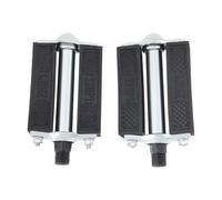 LT Easiyl 1 Par de Pedales de Bloque Vintage de 1/2" Y 9/16" para Bicicleta de Ocio con Reflectores Compatible con Schwinn Estilo para Bicicletas Eléctricas de Carretera BMX MTB Bicicletas
