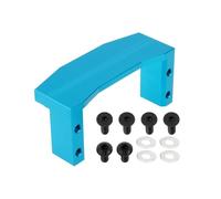 LT Easiyl 1 Soporte de Servo de Aluminio Compatible con T-Amiya TT-02 Chasis OE 54977 RC Car Soporte de Servo de Metal Marco de Montaje de Servo de Coche RC Azul